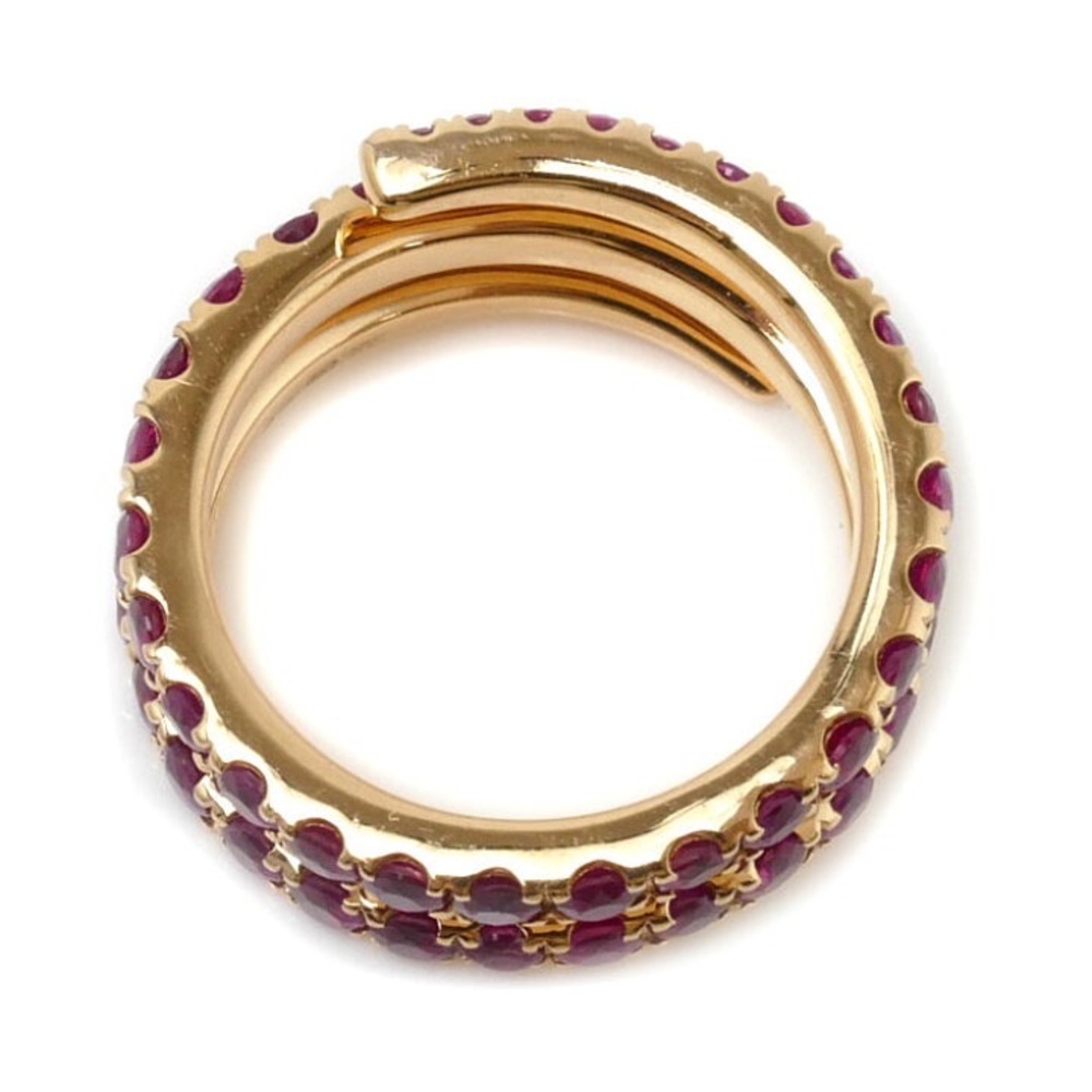 Anita Ko Ruby Pinky Coil Ring - Picture 5 of 6